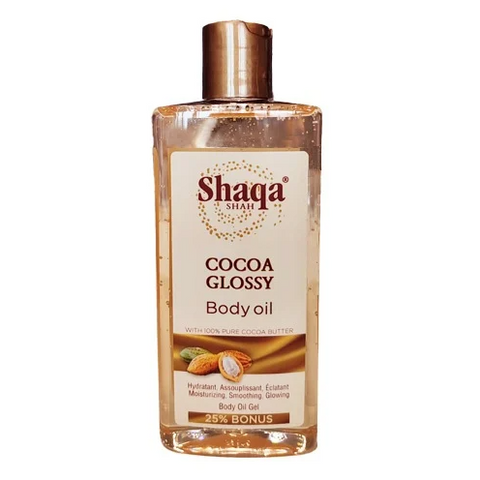 Shaqa Shah Cocoa kiiltävä vartaloöljy 250ml