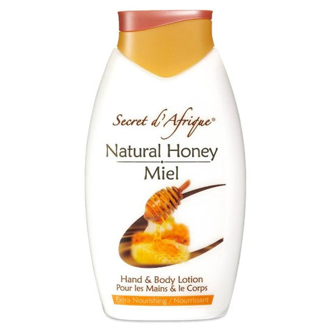 Salainen d'Afrique luonnollinen hunajakäsi ja vartalovoide 500ml