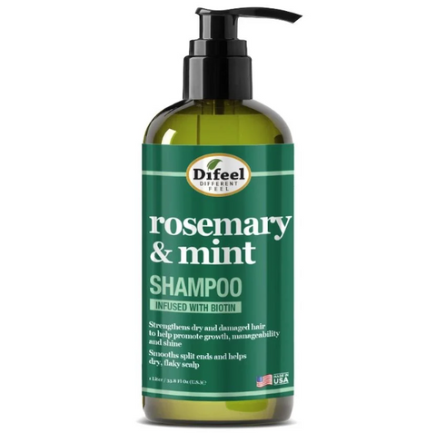 Difeel Rosemary & Mint Pro -Growth Shampoo 12oz