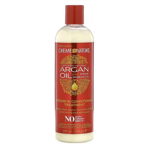 Creme of Nature Argan Oil Intensive Conditioning -käsittely 12 unssia