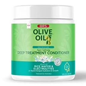 Ors oliiviöljy Max Kosteus Riisiveden syvä hoitoaine 20oz