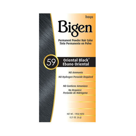 Bigen hiusväri Oriental Black 59 - saavuttaa ajattoman tyylikkyyden!