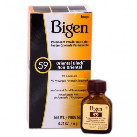 Bigen Powder Hiusväri (iso pakkaus) #59 Oriental Black