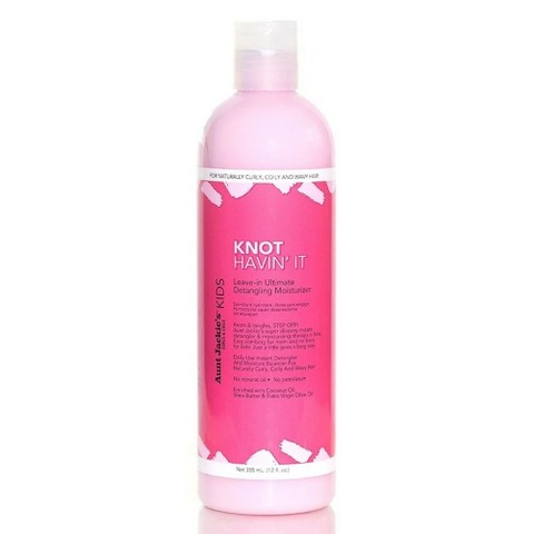 Jackie's Curls & Coils Girls Knot -tani on se! Leaful Ultimate Dettangling kosteusvoide 355ml