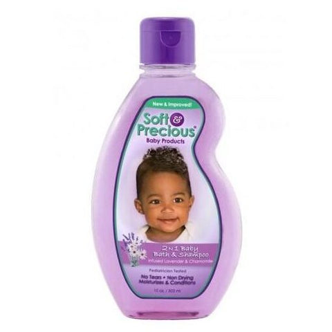 Pehmeä ja arvokas 2N1 Baby Bath & Conditioning Shampoo 296ml