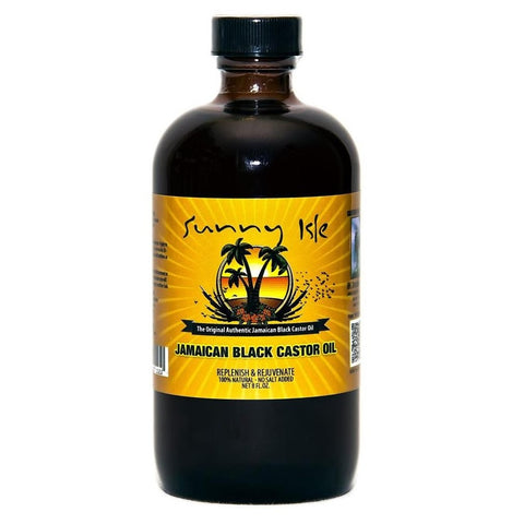 Sunny Isle Jamaikan musta risiiniöljy 8oz/236ml