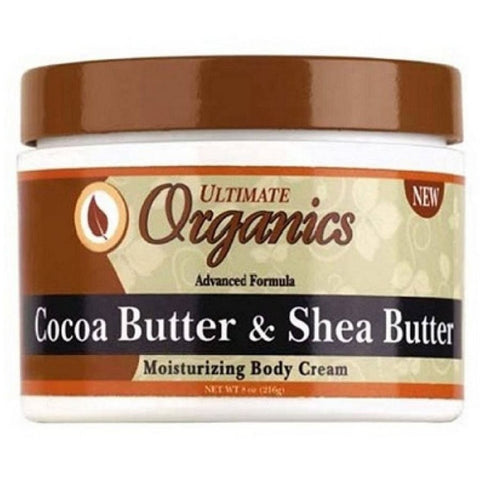 Ultimate Organic Cocoa & Shea Butter Body Cream 216 Gr