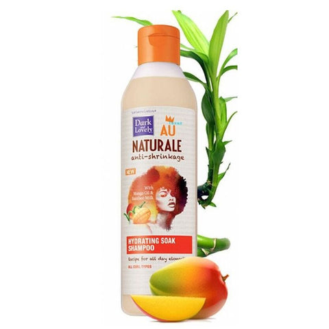 Tumma ja ihana au luonnollinen kosteuttava liotus shampoo 13.5oz