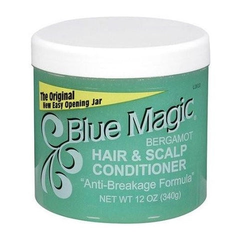 Sininen Magic Bergamot Hius- ja päänahan hoitoaine 340 GR