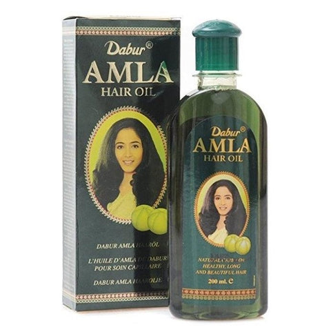Dabur Amla -hiusöljy 200 ml - saavuttaa terveelliset ja kiiltävät hiukset - Anna hiusravinteet!