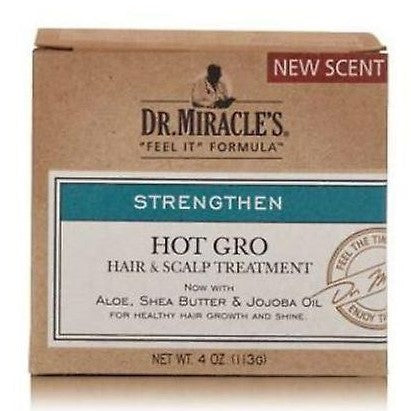 DR. Miracle's Hot Gro Hair & Scalp -käsittely säännöllinen 114 gr