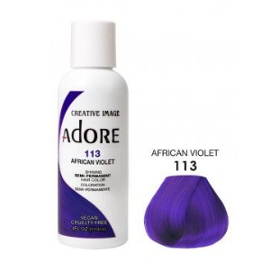 ADORE Semi -Pysyvä hiusväri 113 Afrikkalainen violetti 118 ml