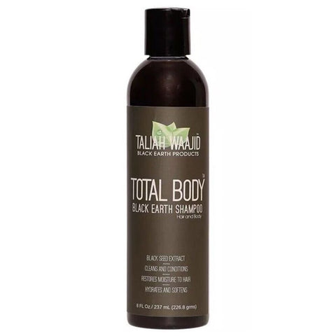 Taliah Waajid Black Earth -tuotteet Kokonaisvartalon mustan maan shampoo 237 ml