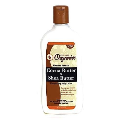 Ultimate Organic Cocoa & Shea Butter Body Leter 355 ml