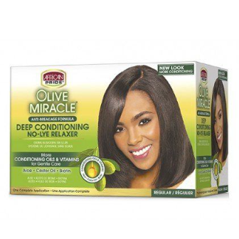 Afrikkalainen ylpeys Olive Miracle Relakser Kit Säännöllinen