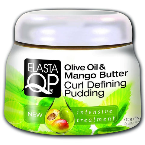 Elasta QP -oliiviöljy- ja mangovoi Curl määrittelevä vanukas 425 gr