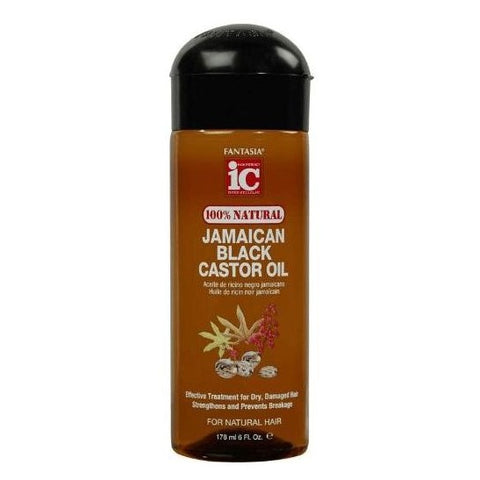 Fantasia IC 100% luonnollinen jamaikalainen musta risiiniöljy seerumi 177 ml