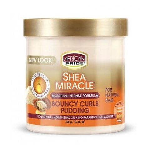 Afrikkalainen ylpeys Shea Butter Miracle Bouncy Curls Pudding 425 Gr